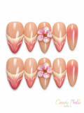 Orange/yellow almond shape