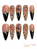 Cheetah/Rhinestone Stiletto