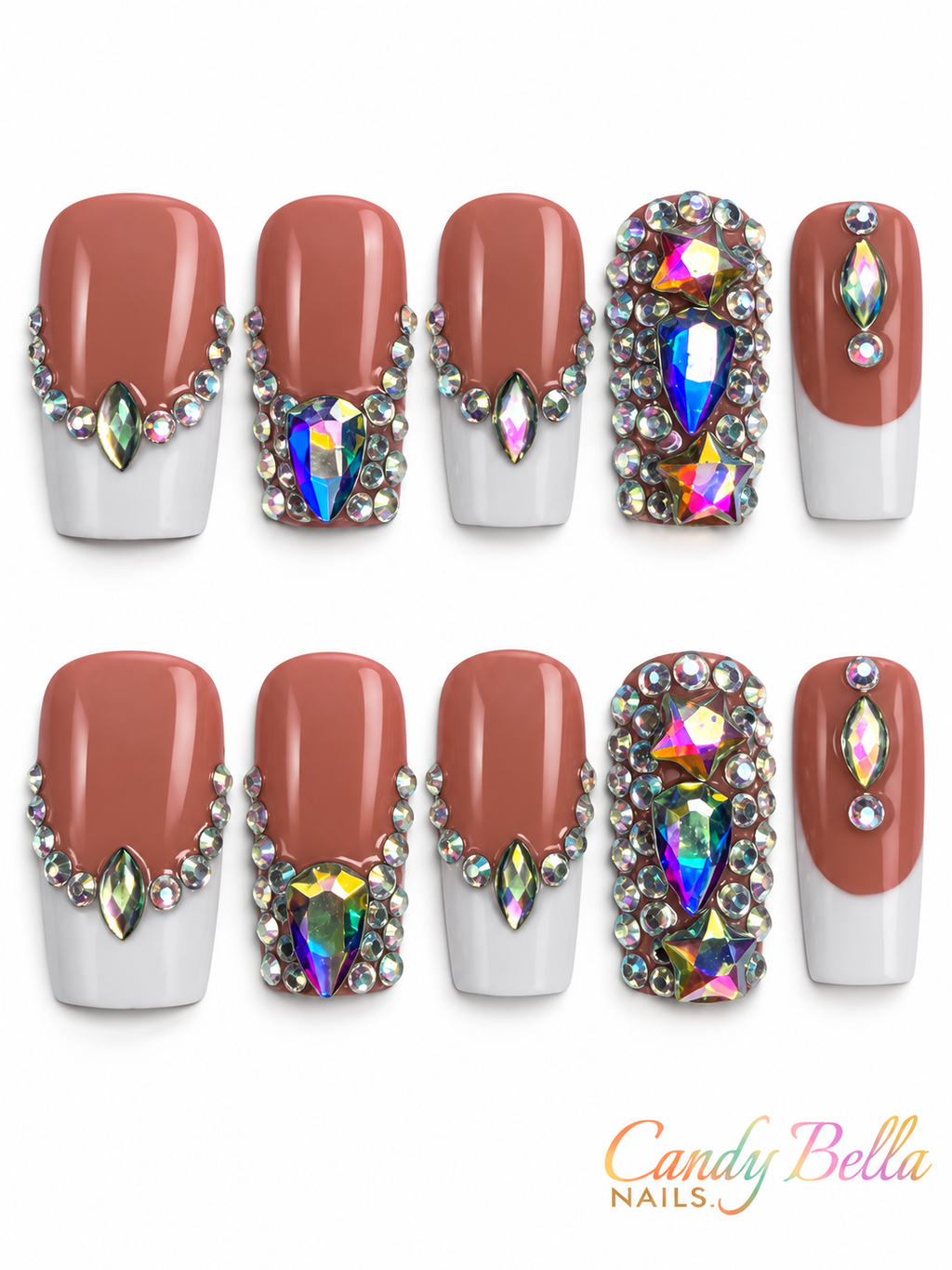Rhinestone French Short